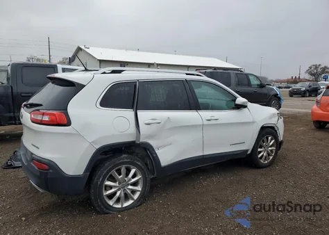 2015 Jeep Cherokee Limited z USA, uszkodzony, nr VIN 1C4PJMDS7FW687532